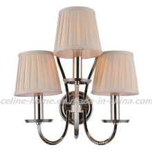 Classical Iron Wall Lamp with Fabric Shade (SL2016-3W)
